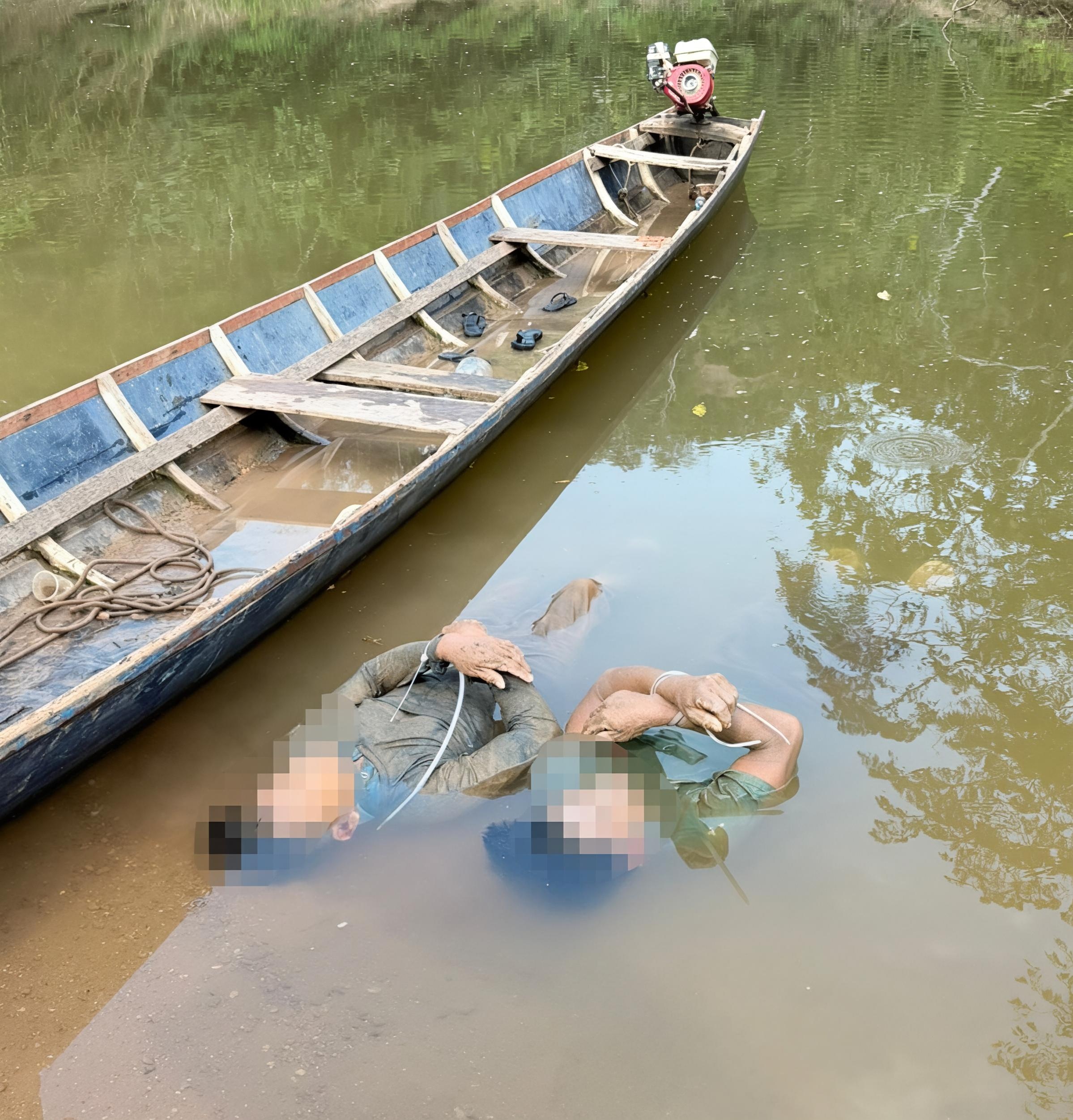 Encuentran a dos hombres maniatados y con impactos de bala en Puerto Inca