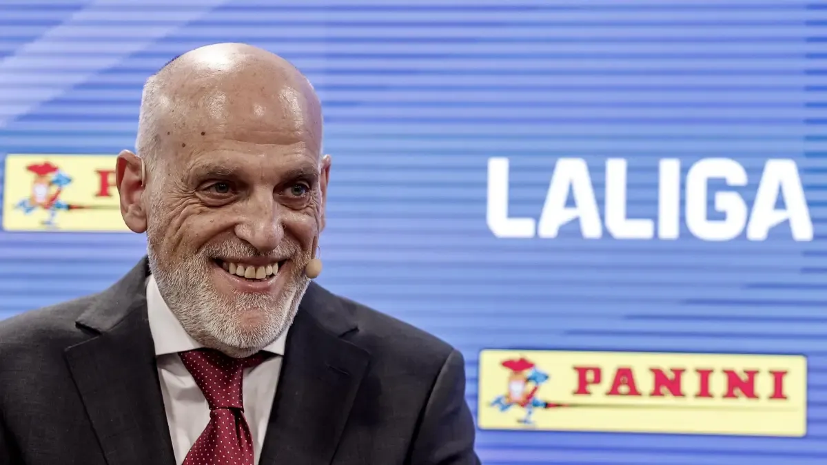 Tebas elogia a Rodri y aborda cánticos y el caso Messi-Eldense