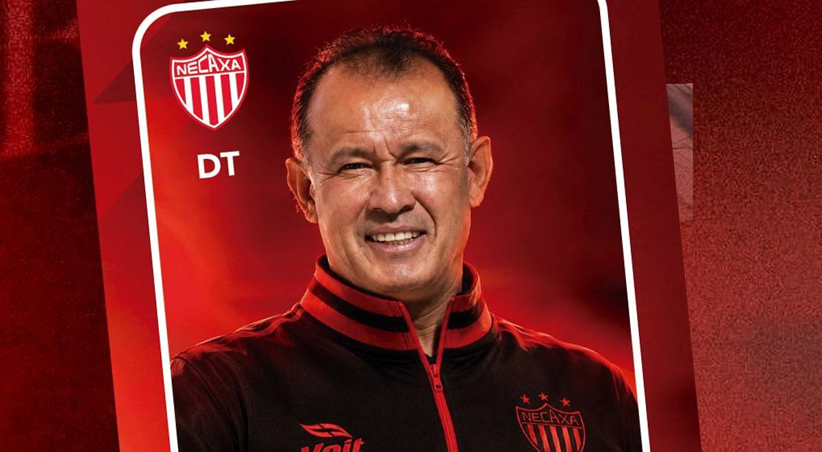 Juan Reynoso fue oficializado como nuevo DT de Necaxa en la Liga MX