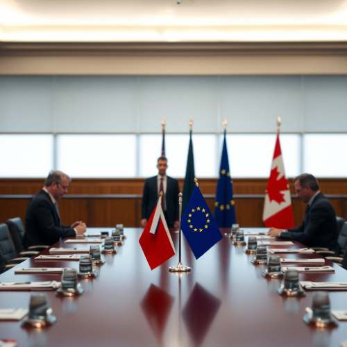 Von der Leyen plantea que Canadá sea el primer miembro asociado de la UE
