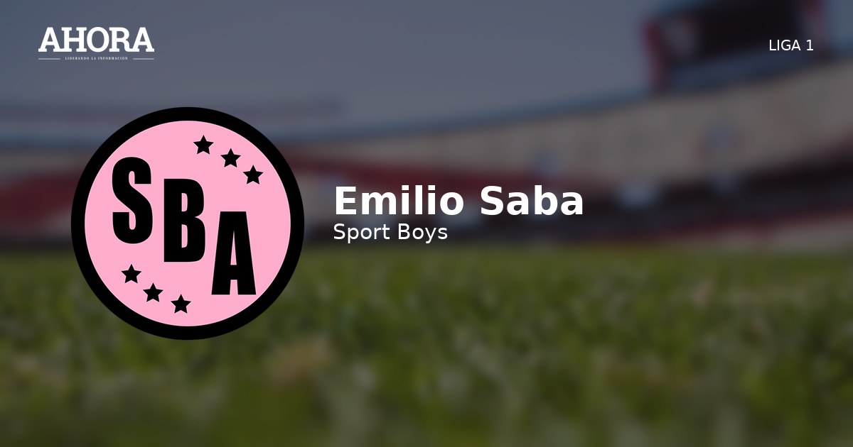 Emilio Saba respalda a compañeros de Sport Boys antes de lista de Perú