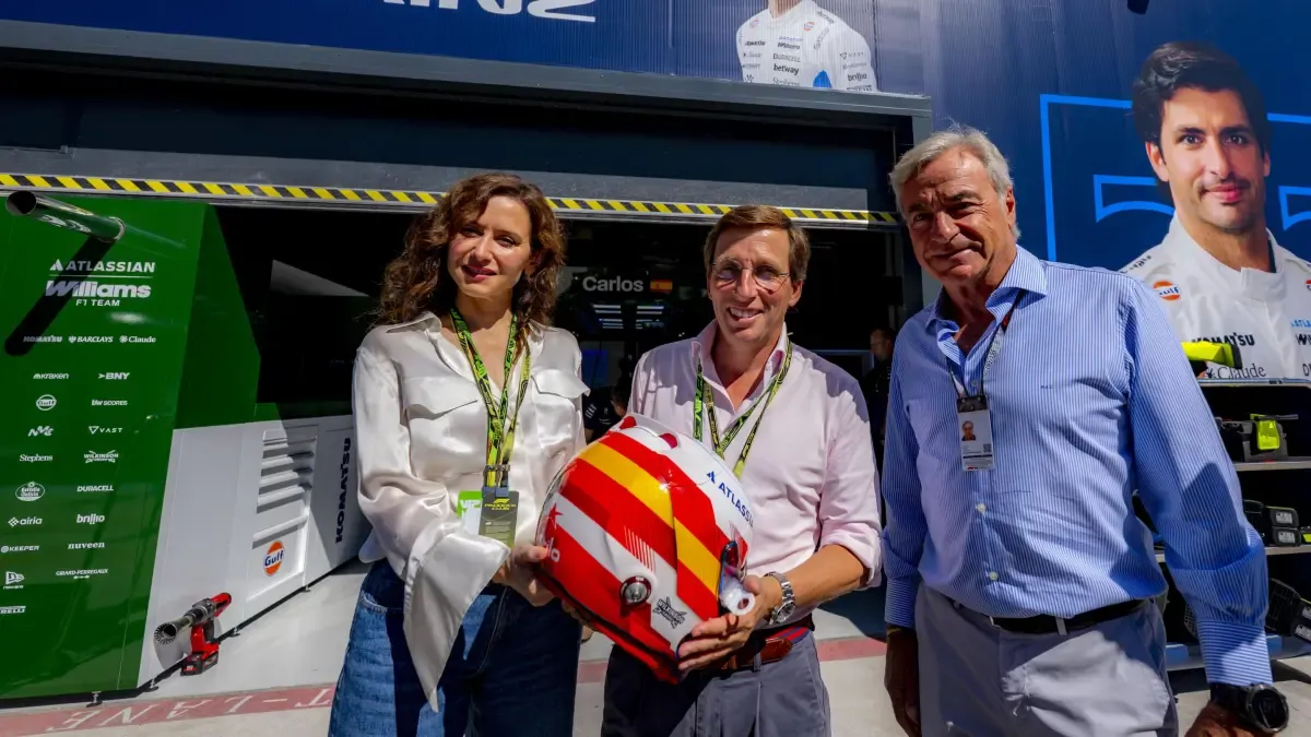 Ayuso arremete contra TVE por la cobertura del GP de España de F1 en Madring