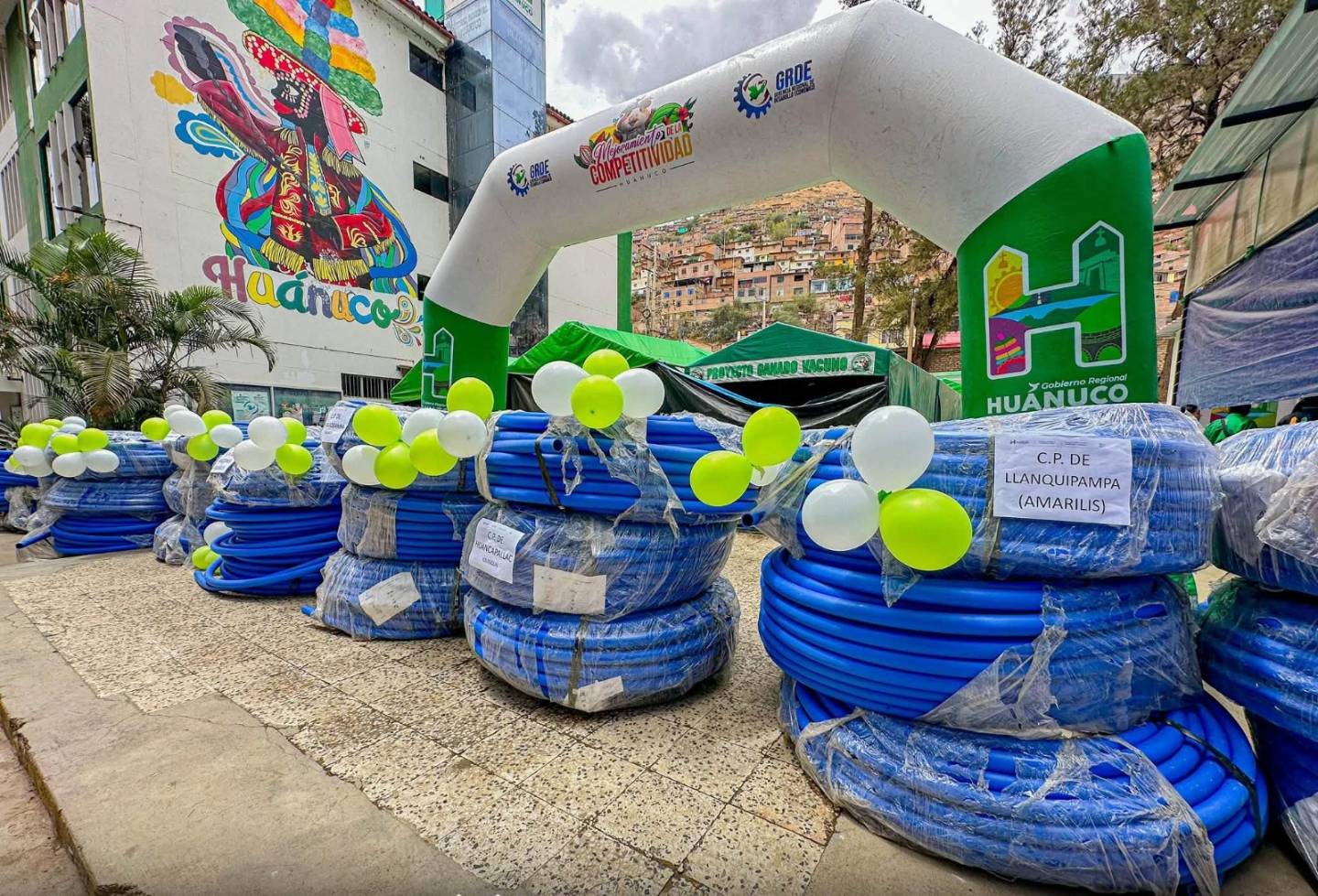 Gorehco reporta entrega de insumos por déficit hídrico en siete distritos