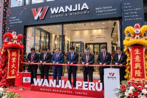 Wanjia Doors & Windows inaugura oficialmente su filial en el Perú y acelera su expansión en América Latina