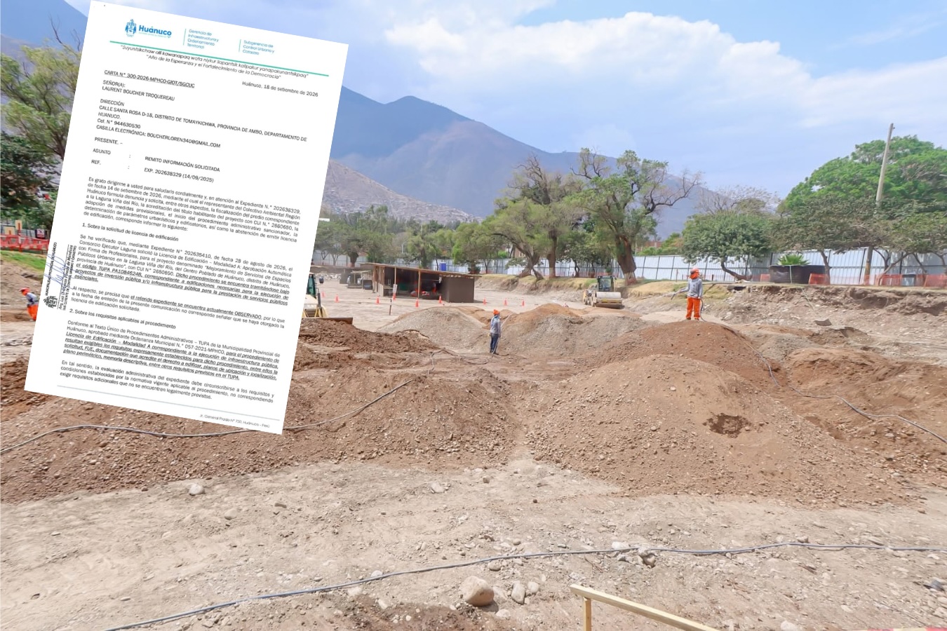 Viña del Río: Pulgar anunció la obra el 24 de agosto, la licencia se pidió cuatro días después y sigue observada