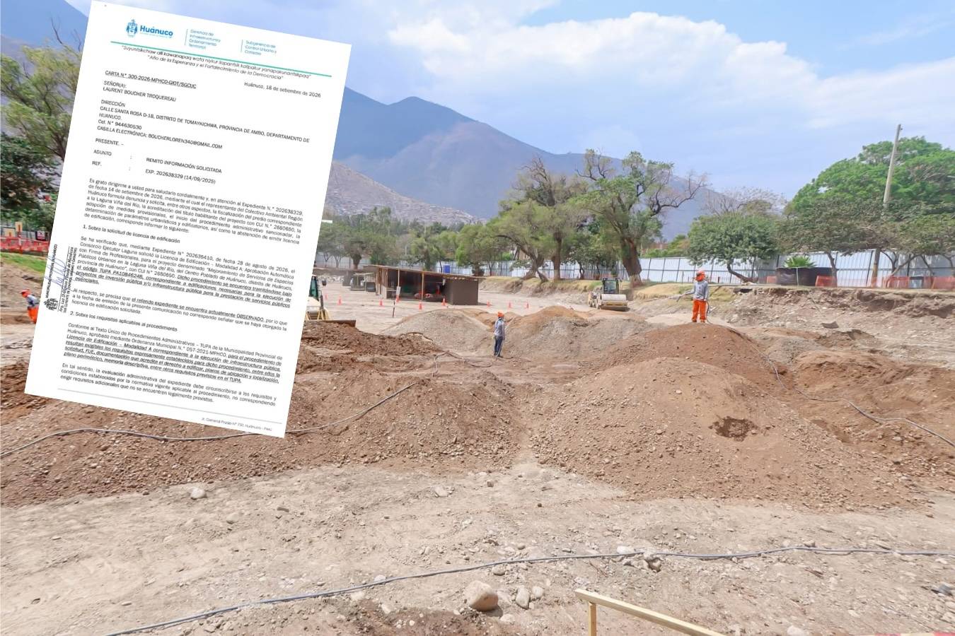 Viña del Río: Pulgar anunció la obra el 24 de agosto, la licencia se pidió cuatro días después y sigue observada