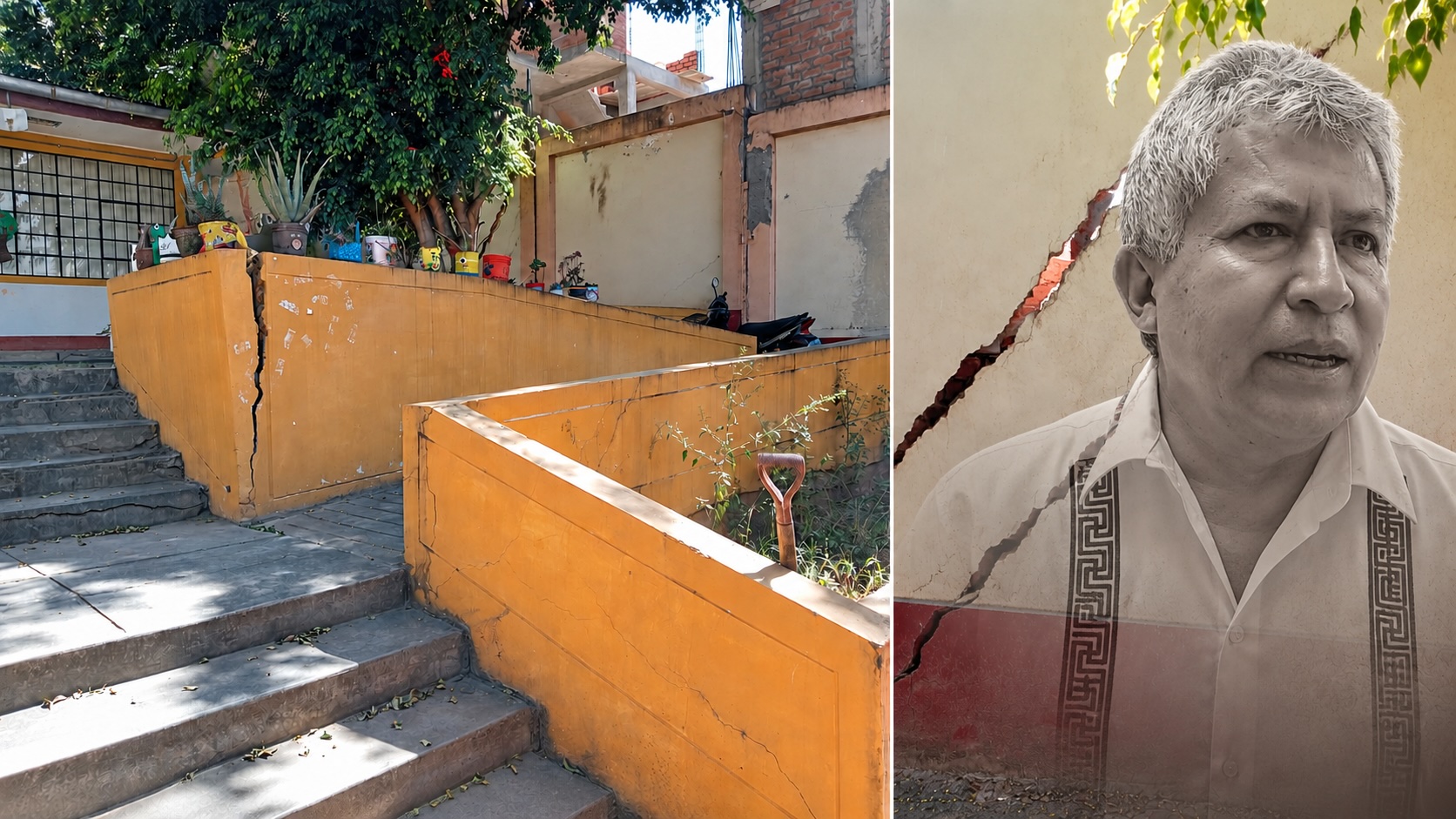 Pulgar reconoce que su consorcio advirtió fallas del expediente mientras construía colegio hoy agrietado de Colpa Baja