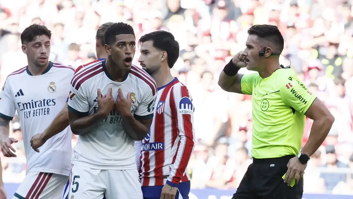 Tebas arremete contra Real Madrid TV por el relato arbitral tras el derbi