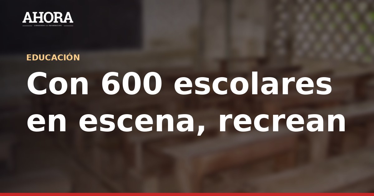 Unos 600 escolares recrean la Revolución de 1812 en la Plaza Mayor de Huánuco