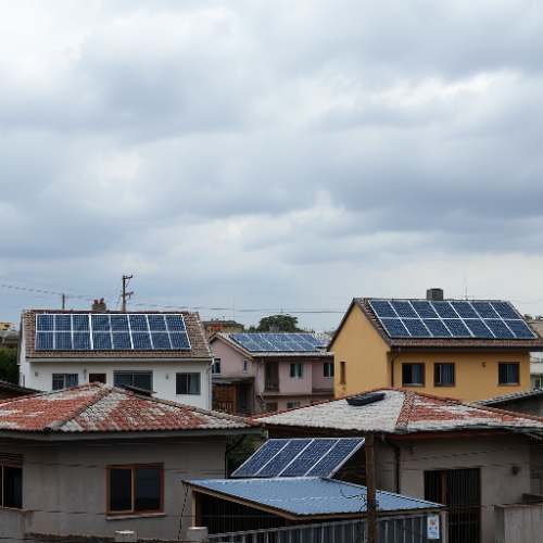 Villa Fiorito, el barrio de Maradona, apuesta por 134 paneles solares contra los apagones