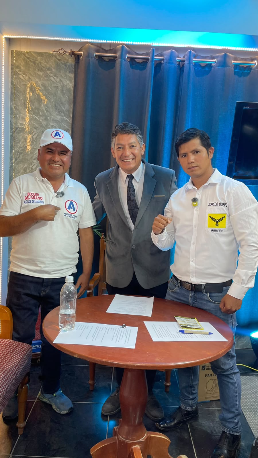 Debate en Amarilis: Quispe y Bejarano chocan por el tránsito y la seguridad, con cifras que no cuadran