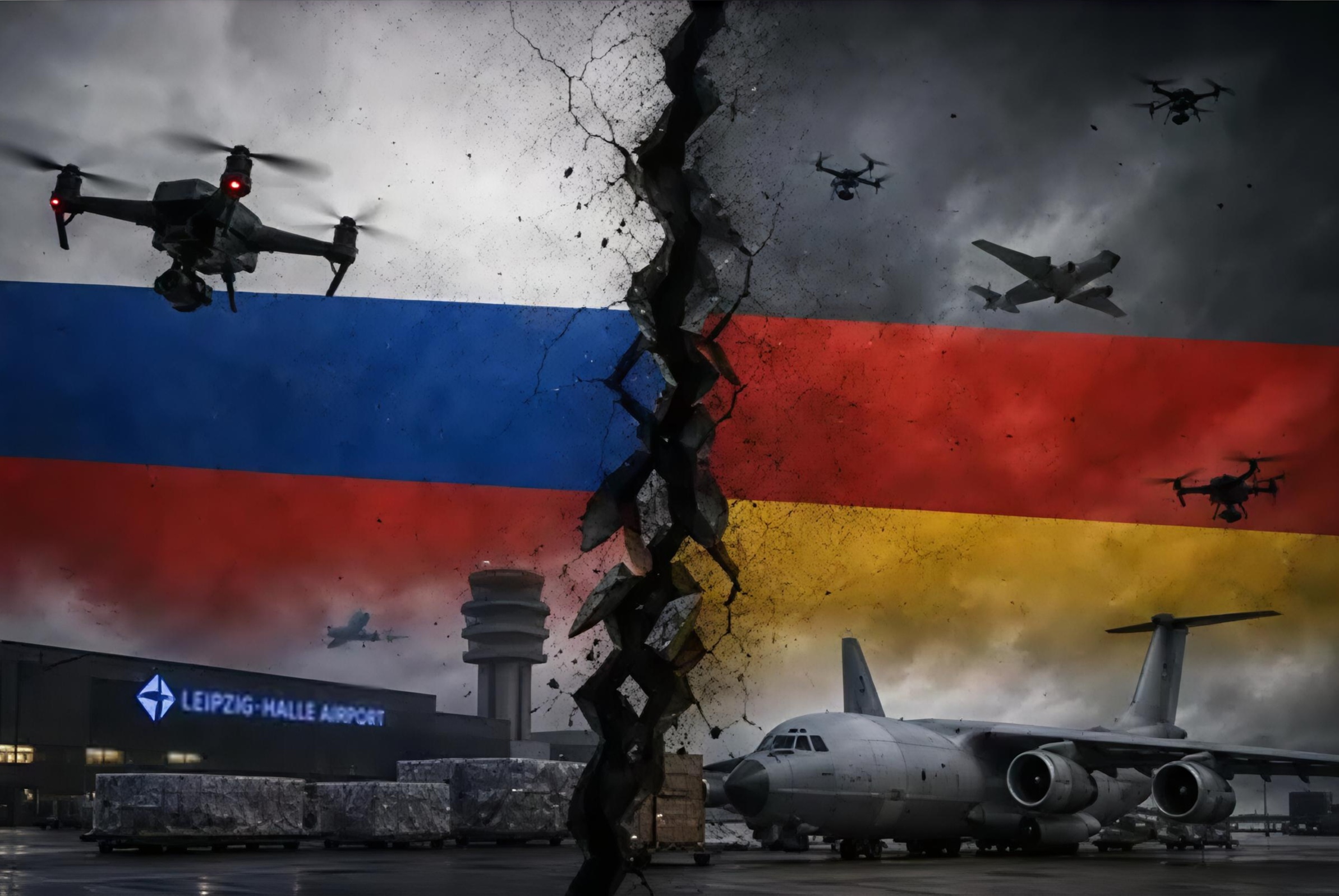 Alemania acusa a Rusia de intento de ataque con drones en aeropuerto de Leipzig