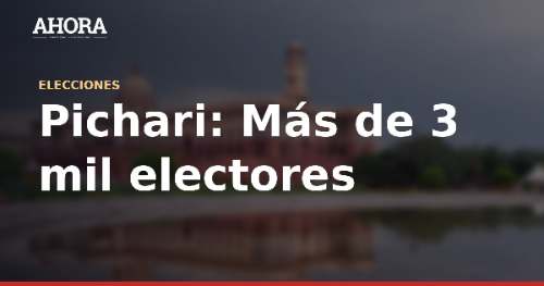 Defensoría alerta que 3 337 electores de Pichari votarían en sus antiguos domicilios