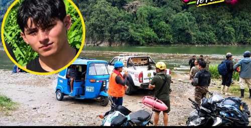 Pescadores hallan en Anda el cuerpo de un universitario de la UNAS que se ahogó en el Huallaga