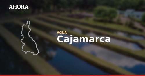 Cajamarca: solo 1 de cada 10 habitantes accede a agua segura y clorada