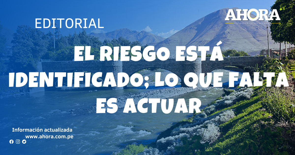 El riesgo está identificado; lo que falta es actuar