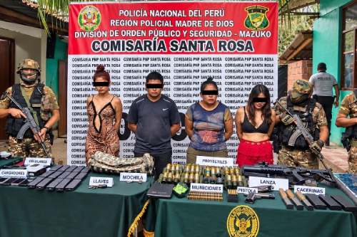 Madre de Dios: detienen a alias "Leo", presunto cabecilla de Los Sanguinarios de la Pampa