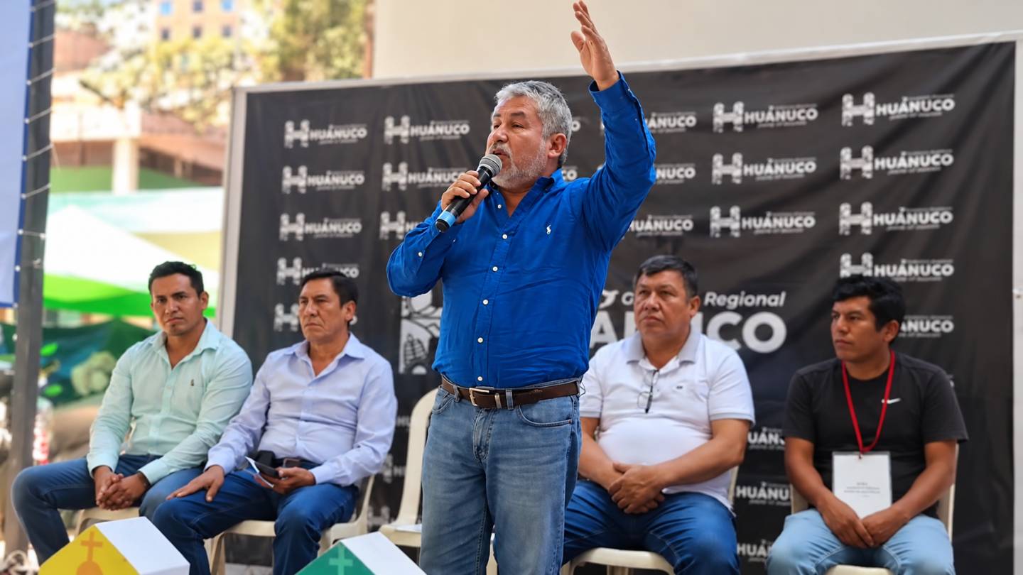 Pulgar pide votar en emergencia el terreno para la planta de aguas residuales de Huánuco