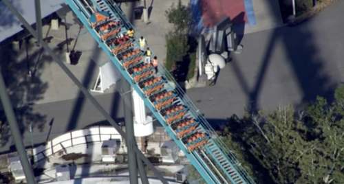 Hombre muere en montaña rusa de Six Flags; testigos aseguran que lo vieron caer