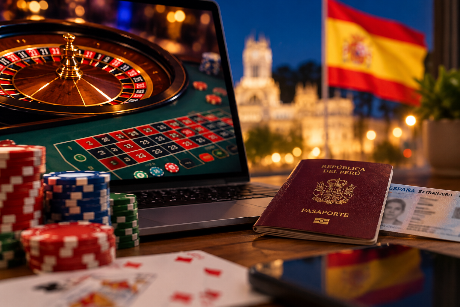 Lo que los peruanos que viven en España deben saber antes de jugar en un casino online