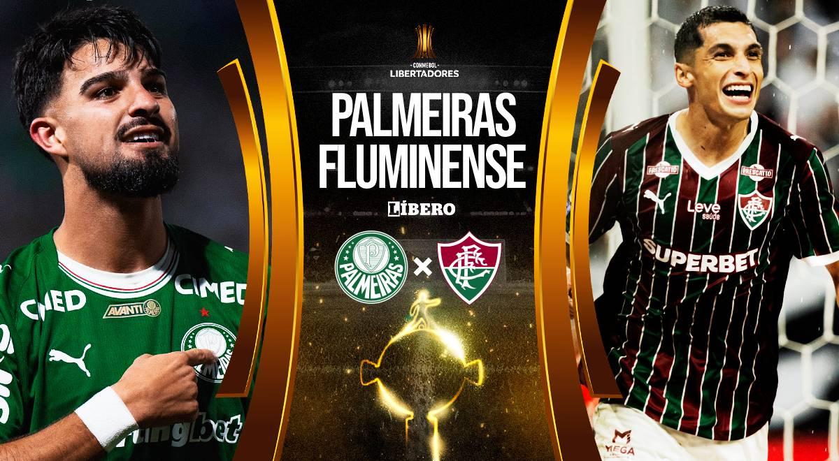 Palmeiras recibe a Fluminense con ventaja de 1-2 en la semifinal de la Libertadores