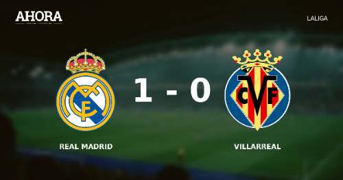 Real Madrid venció 1-0 al Villarreal en el Bernabéu por la jornada 8 de LaLiga