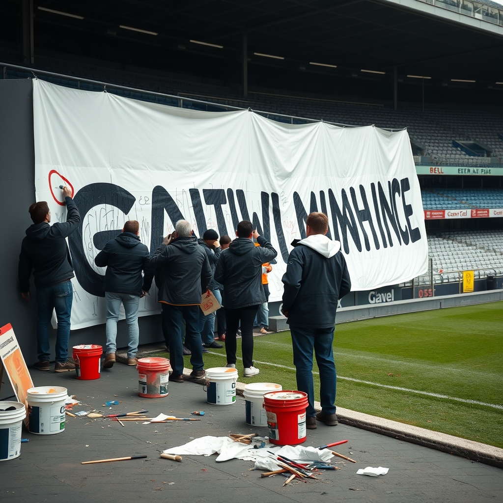 Hinchas de Cristal preparan 'lluvia' de billetes con el rostro de Advíncula en el Gallardo