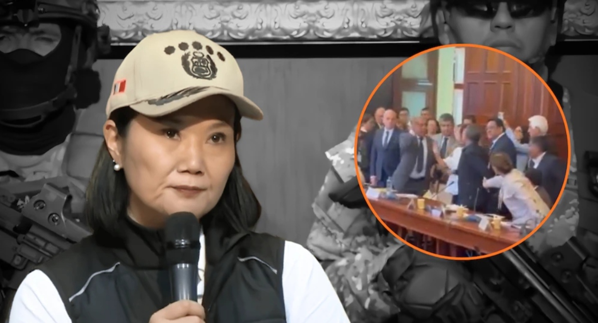 Fujimori respalda a Astudillo y denuncia agresión verbal tras altercado en el Senado