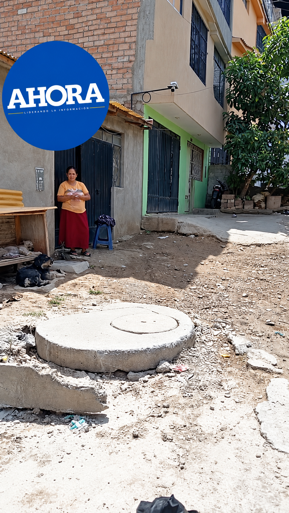 Vecinos del sector 4 denuncian desagüe colapsado hace una semana y Seda no llega