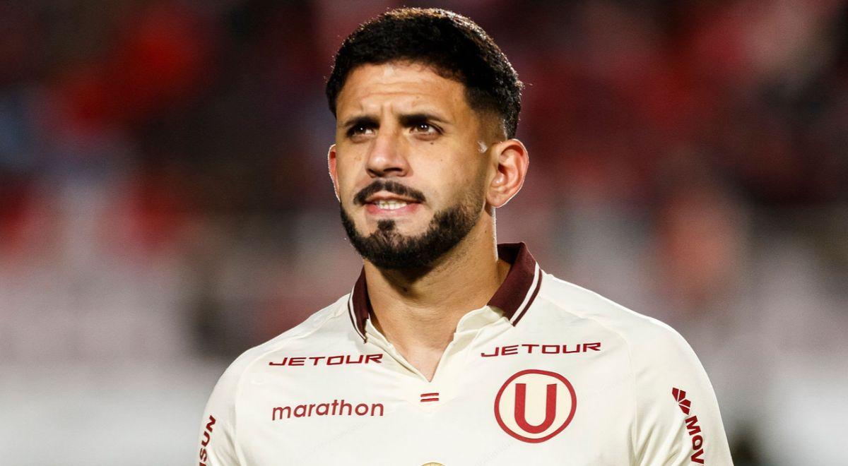 Universitario confirma baja de Matías Di Benedetto por lesión muscular