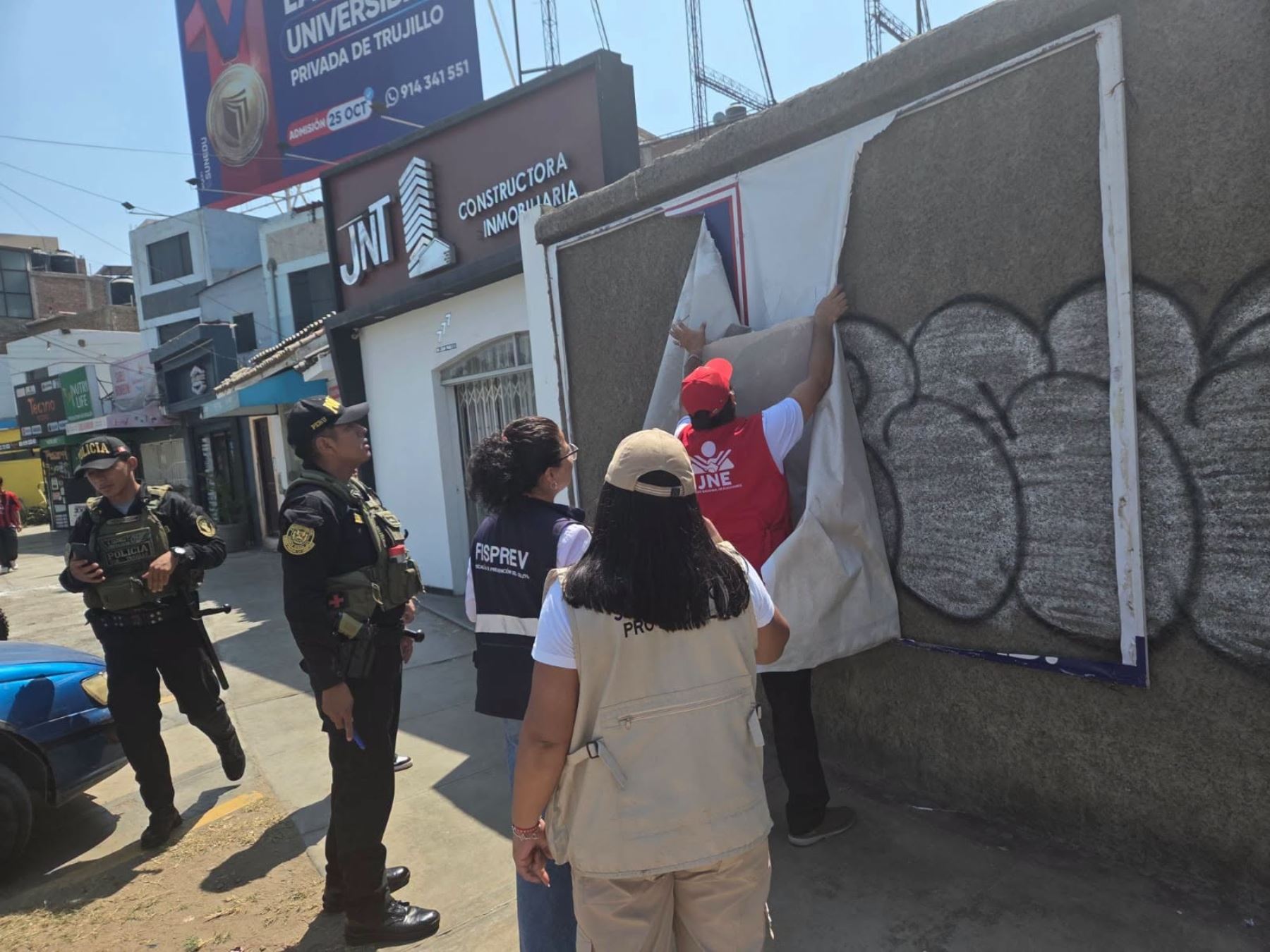 Arequipa: dos detenidos por propaganda electoral fuera de horario en la jornada de comicios