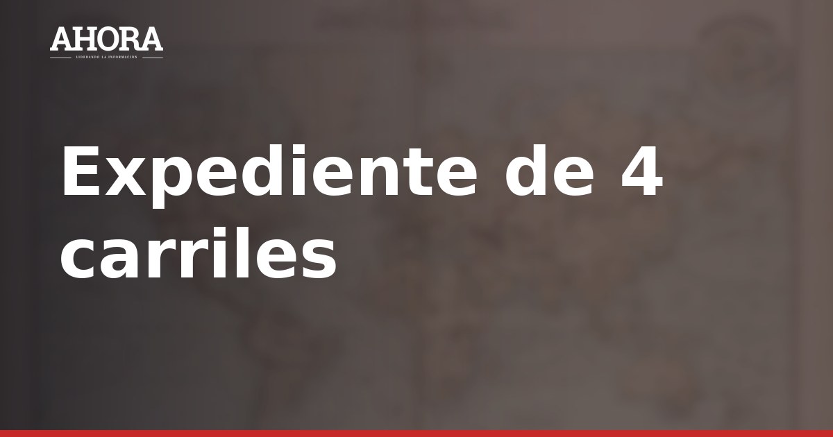 Autopista Amazónica 4 Carriles: expediente técnico llega al 80 % de avance