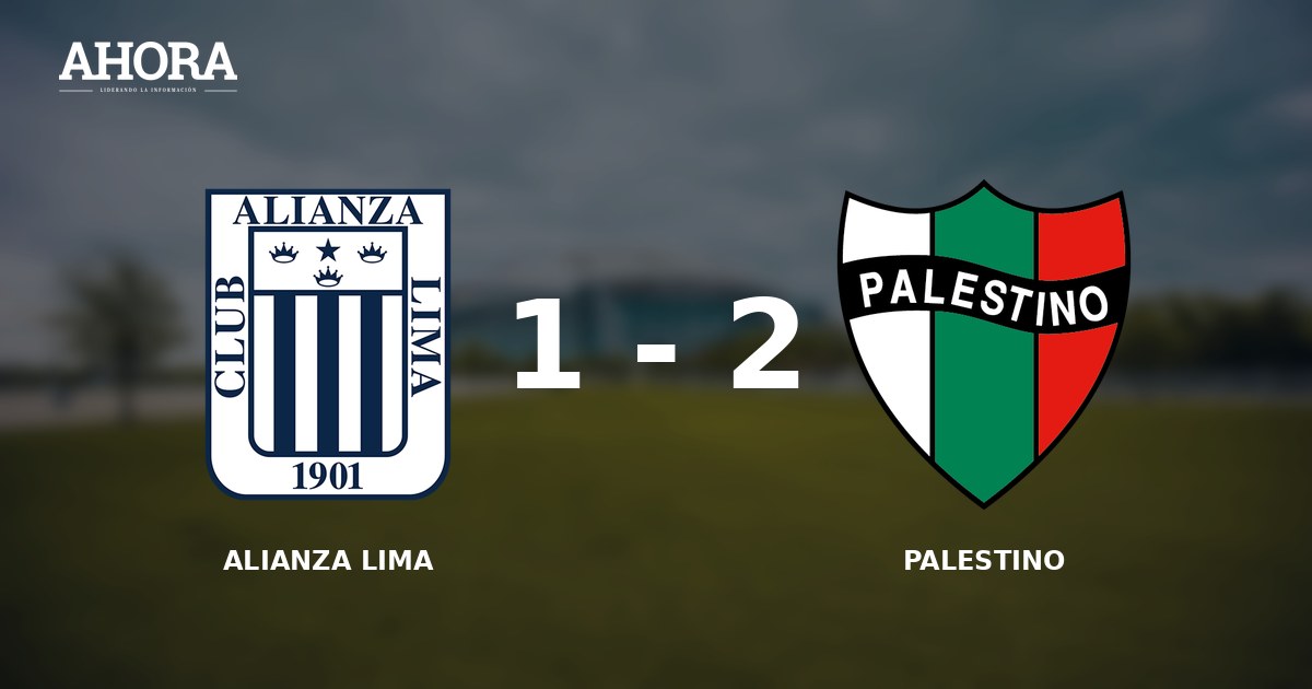 Alianza Lima cayó 2-1 ante Palestino en amistoso y Guede prioriza minutos