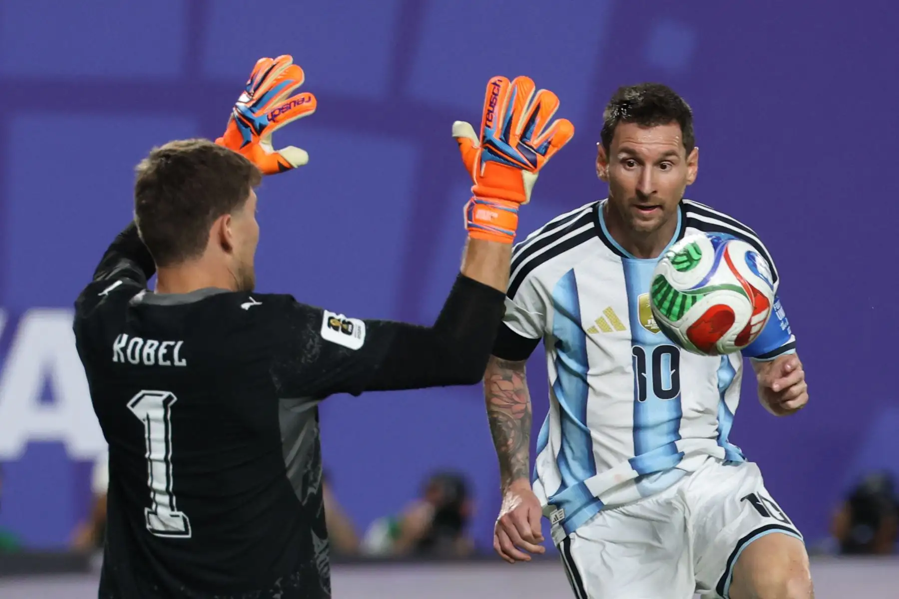 Messi se despide de la Albiceleste ante Benín en el Monumental