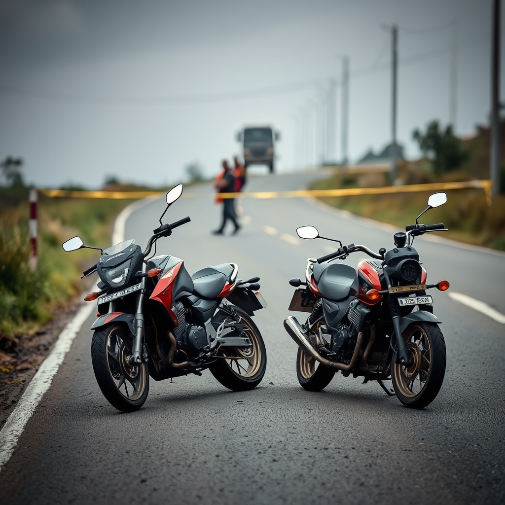 Dos muertos y un herido grave tras choque de motos en Pampas del Carmen
