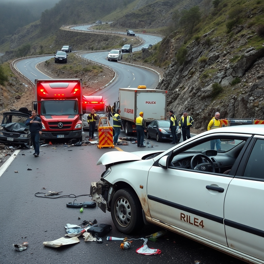 Choque múltiple en la Carretera Central deja varios heridos en Concepción