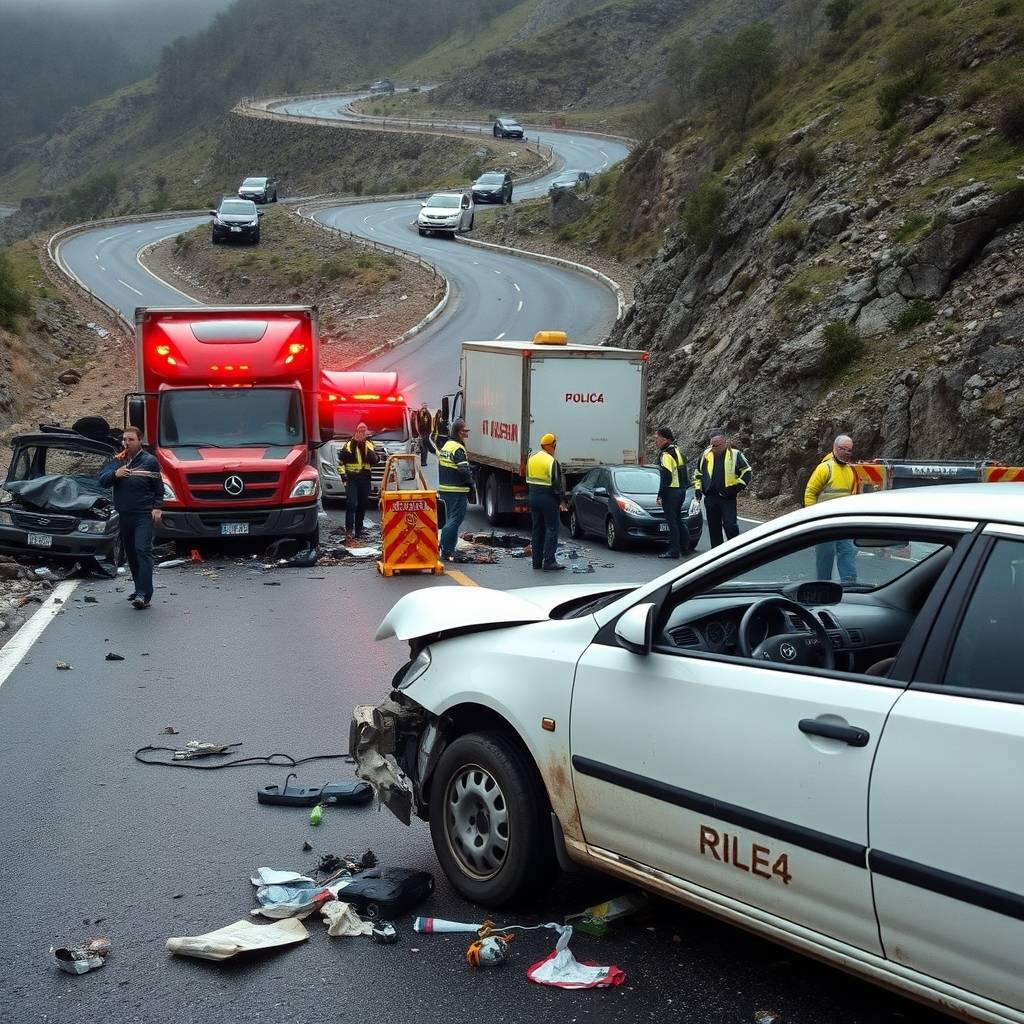 Choque múltiple en la Carretera Central deja varios heridos en Concepción