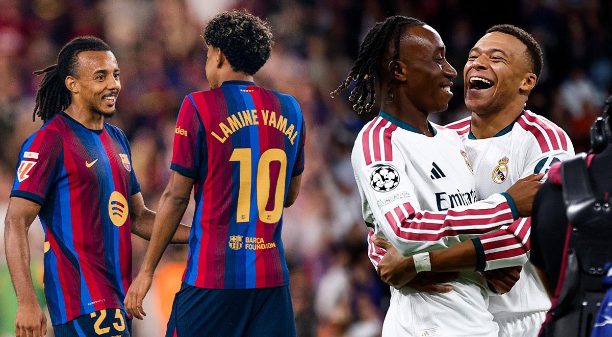Barcelona vs. Real Madrid: horarios y canales del Clásico de LaLiga