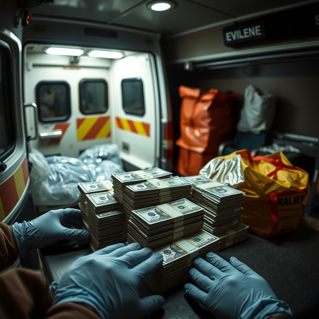 Bolivia: decomisan 303.270 dólares ocultos en una ambulancia ligada al fiscal Mariaca