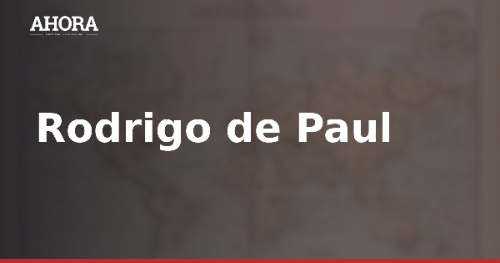 Rodrigo de Paul: "Vivo en una cárcel de oro"