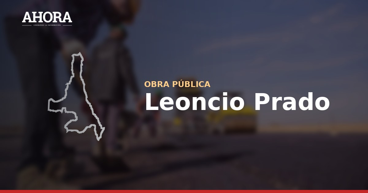 Gorehco concluye tres obras en Leoncio Prado con inversión de S/ 16 millones