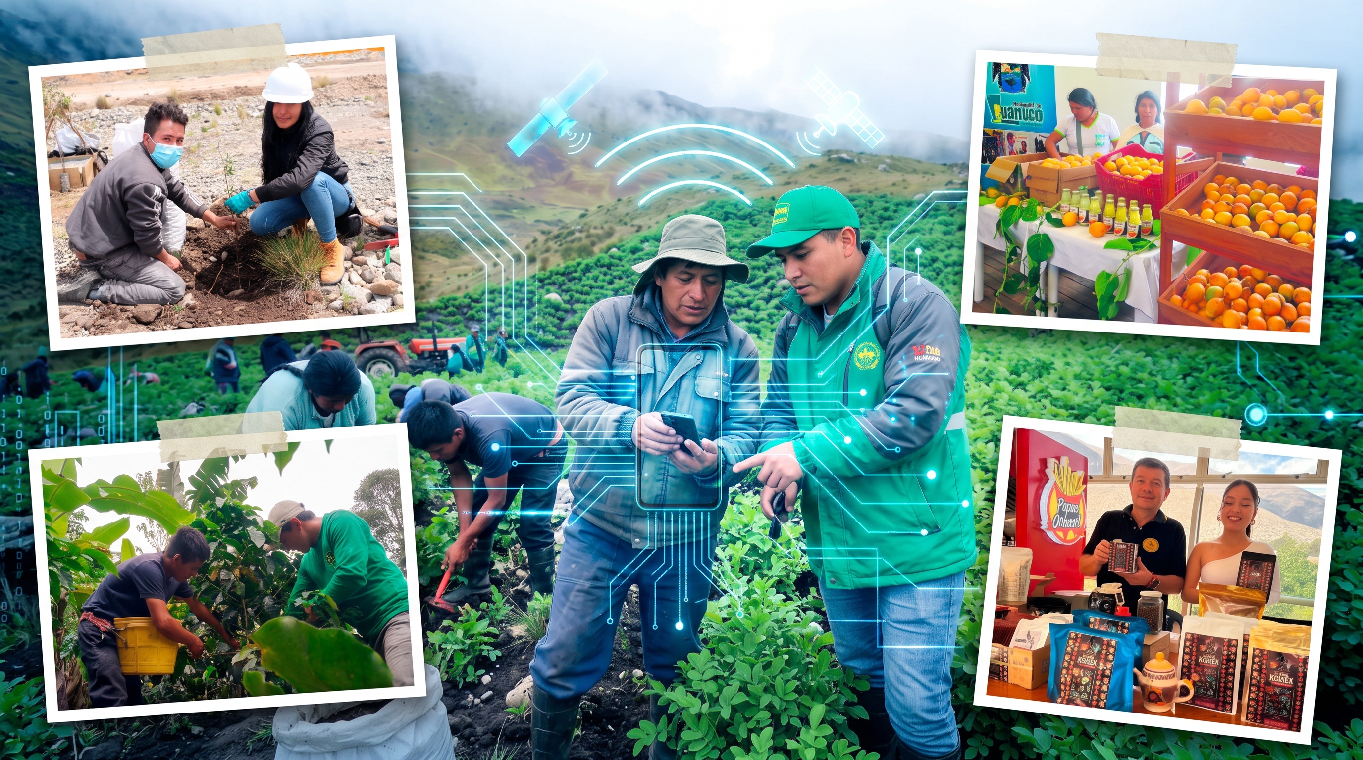 El mercado ya existe y la tecnología también: lo que falta es la red para el agro huanuqueño