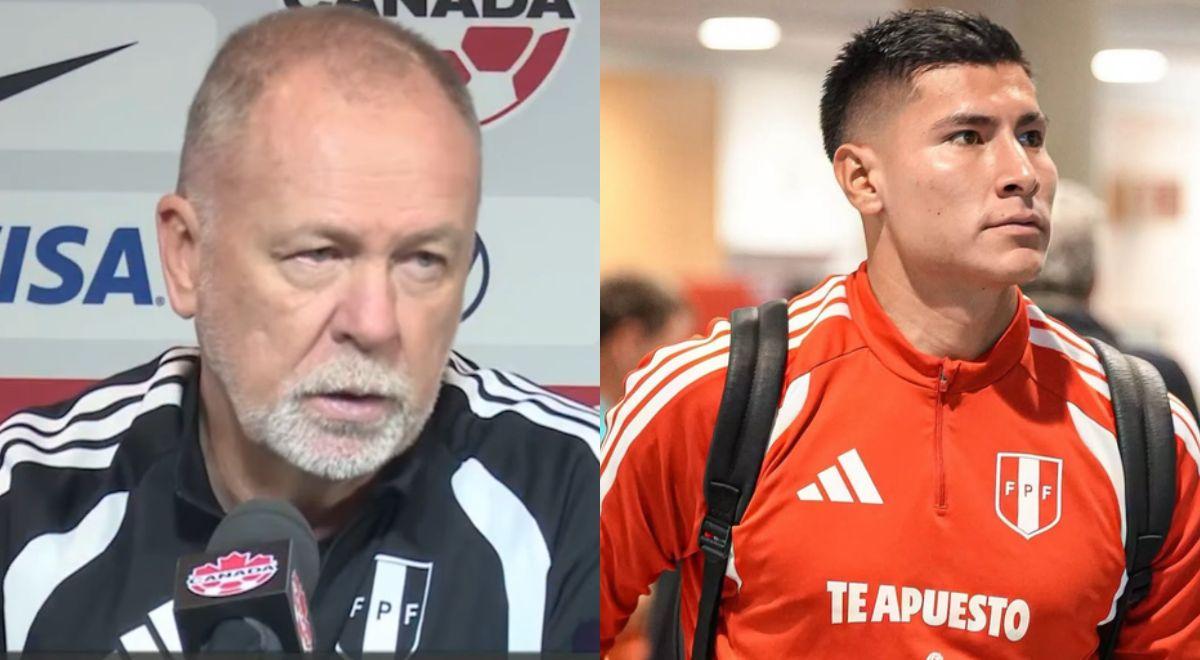 Diego Romero debutó con Perú ante Canadá y Menezes pidió paciencia: "Necesita experiencia"