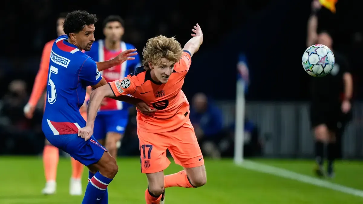 El PSG pierde a Dembélé, Marquinhos y Kvaratskhelia ante el Barça por lesión