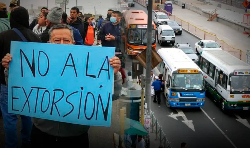 Transportistas evalúan paro nacional por extorsiones y exigen respuestas al Ejecutivo y Congreso