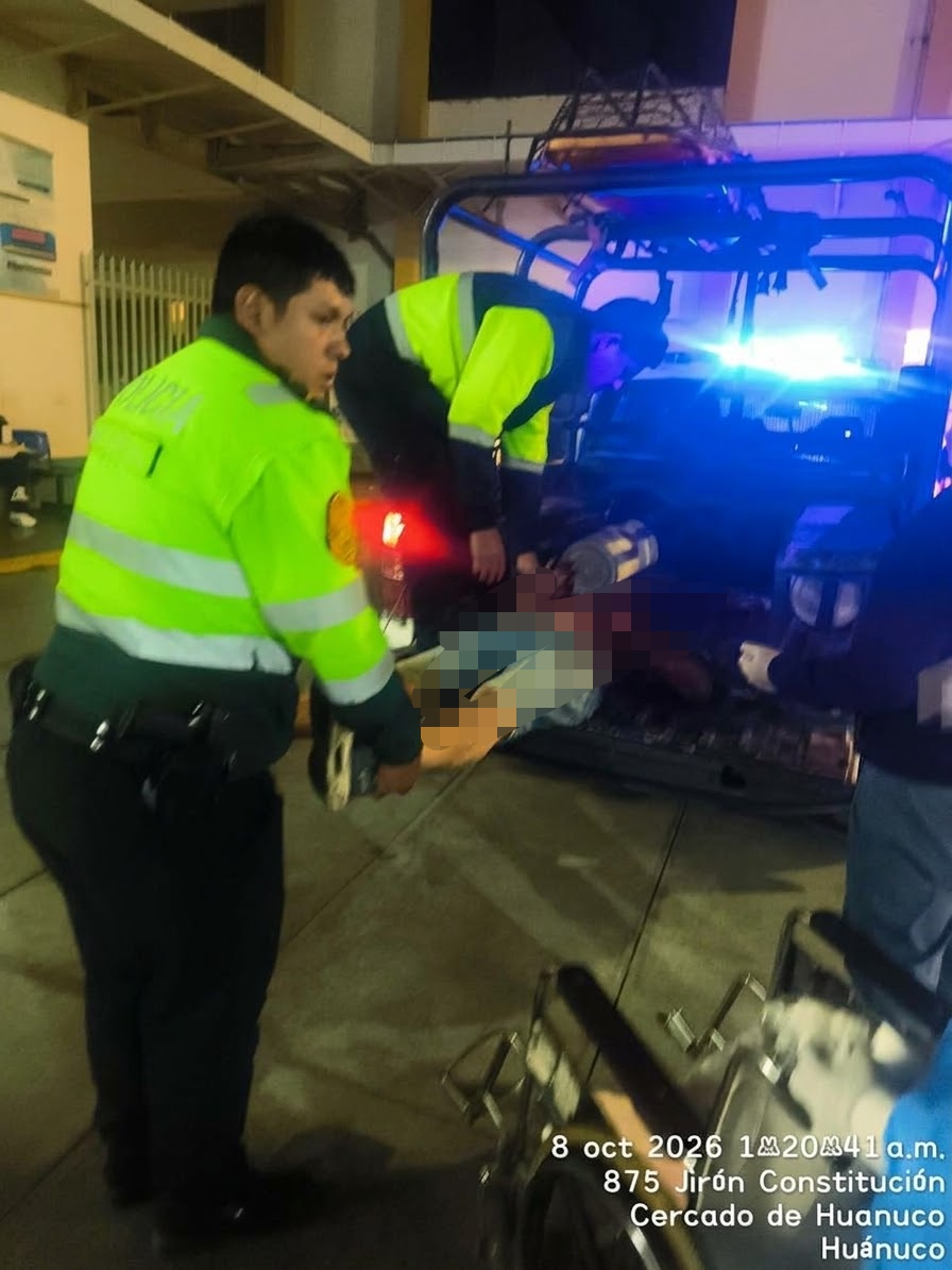 Joven sufre heridas de arma blanca durante gresca en un local nocturno