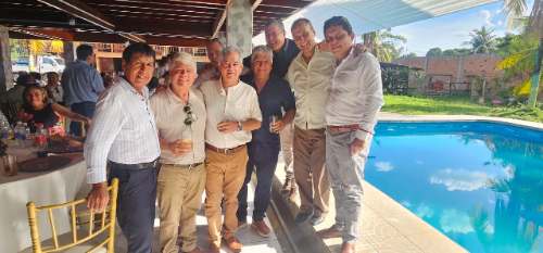Huanuqueños de Pucallpa y Lima celebran al Señor de Burgos con misa y almuerzo