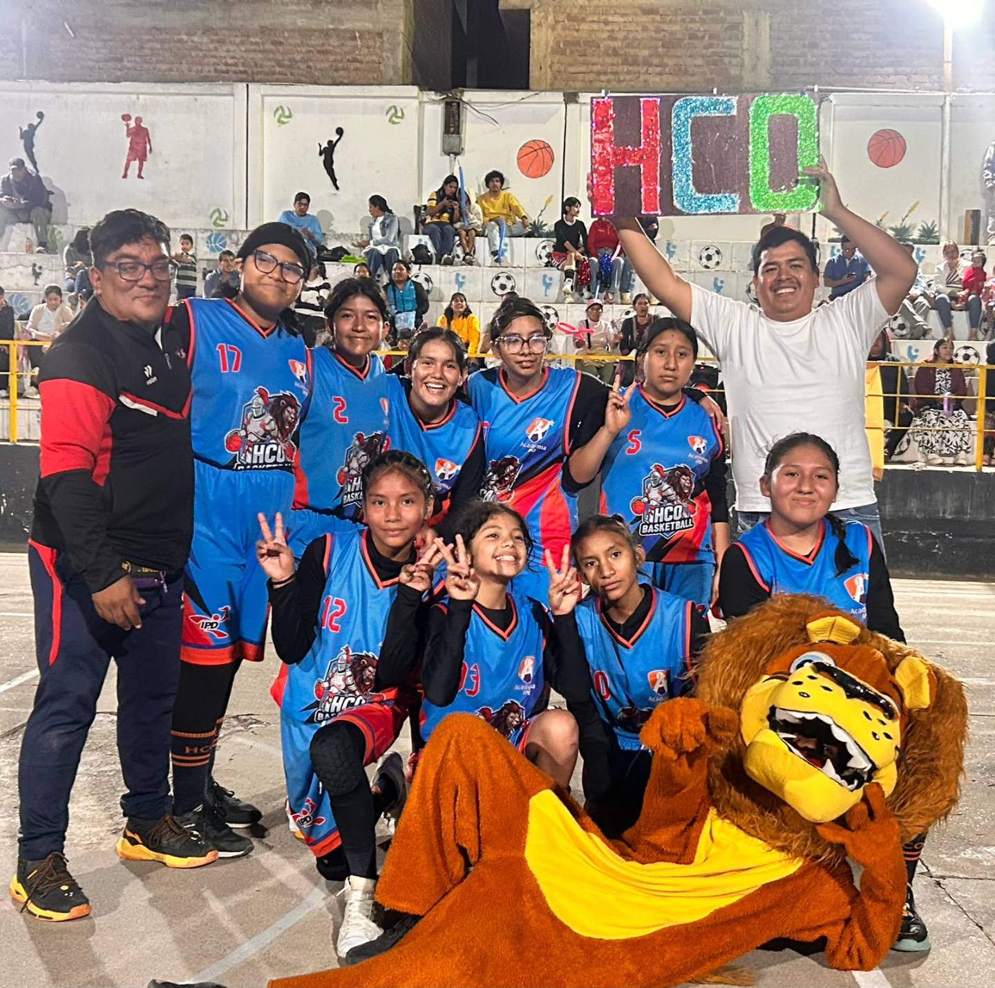 Niñas de HCO Basketball ganan su segundo título sub-13, ahora en la liga de Huánuco