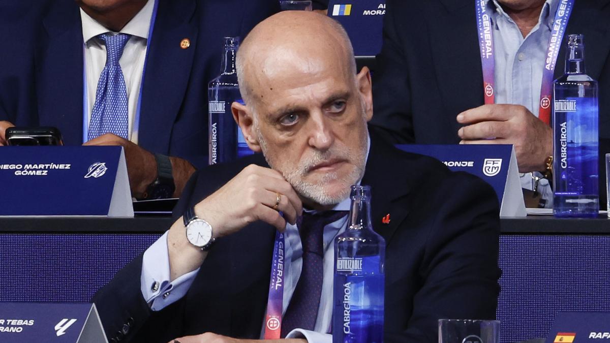 Tebas responde al CSD por sus dichos sobre el Real Madrid: «La libertad de expresión no puede depender del apellido»