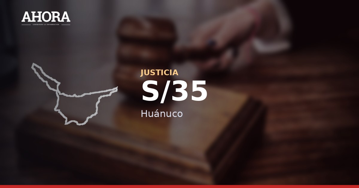 Jueza de paz fue obligada a hacer "ranas" en Codo del Pozuzo tras acusación por S/35 mil